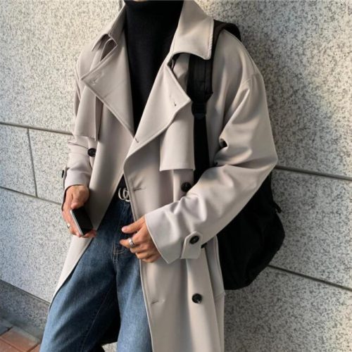 kami no1218 long trench coat 960928