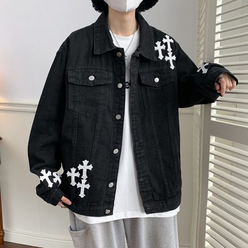 kami no1384 cross denim jacket 847990